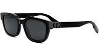 CD Icon S1I Black Geometric Sunglasses