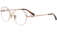 Bvlgari Bvlgari Gold Round Eyeglasses
