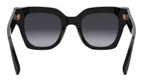B.zero1 Black Geometric Sunglasses