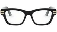 CDiorO S2I Black Rectangular Eyeglasses