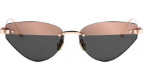 CDior B5U Rose Gold Geometric Sunglasses