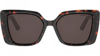 DiorMidnight S5I Shiny Havana Butterfly Sunglasses