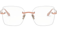 Serpenti High End Rose Gold Geometric Eyeglasses