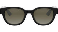 Christian Dior Label R1I Black Round Sunglasses