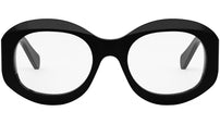 3 Dots Black Round Eyeglasses