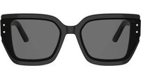 DiorSignature 14I Shiny Black Squared Sunglasses