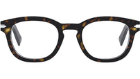 DiorBlackSuitO R4I Havana Round Eyeglasses