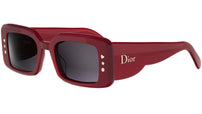 DiorLuckyCharms S1I Red Rectangular Sunglasses