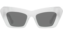 Anagram White Cat Eye Sunglasses