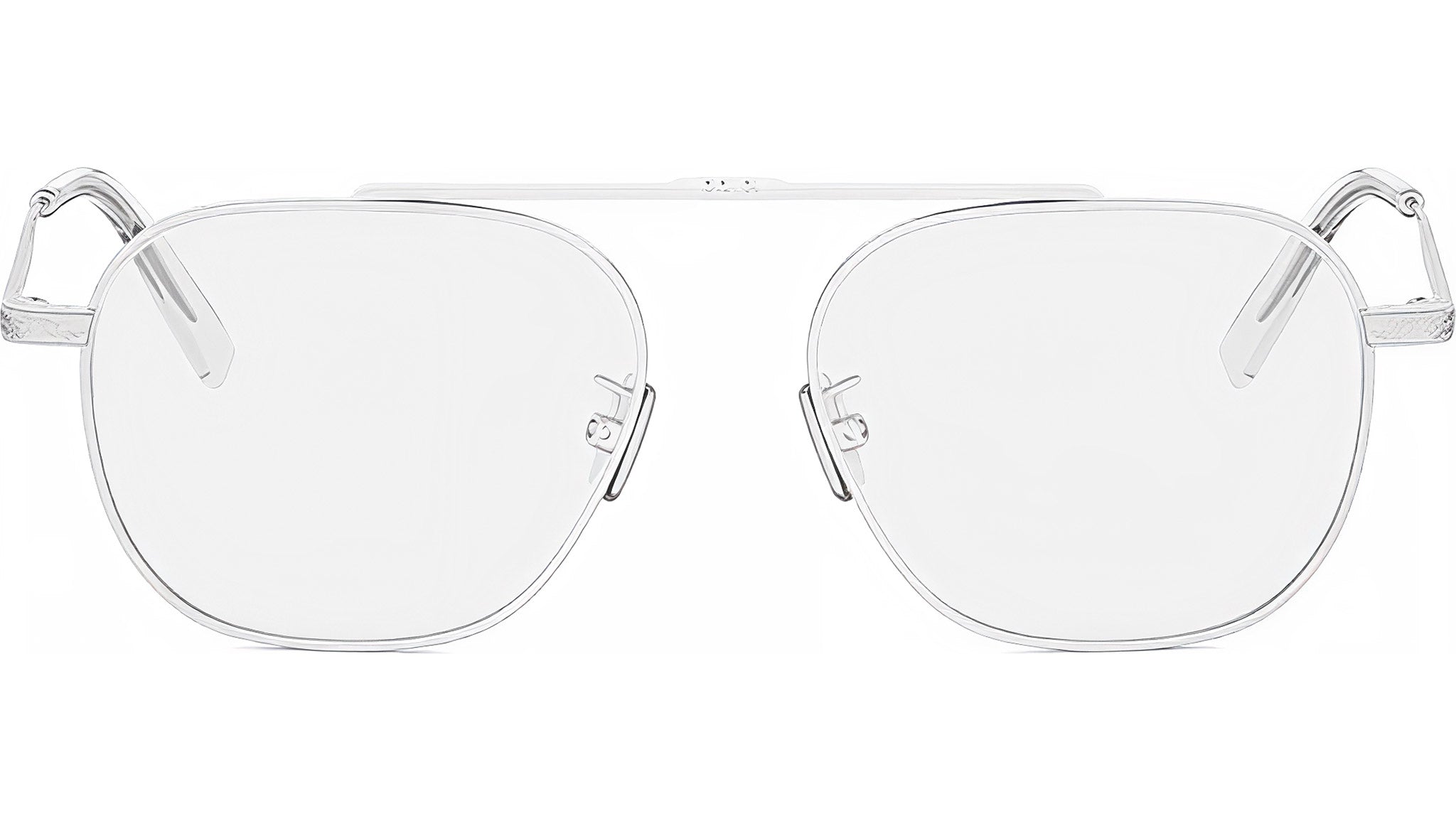 DiorBotanicaO S6U Silver Pilot Eyeglasses
