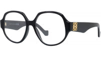 Anagram Black Geometric Eyeglasses