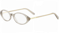 Mini CD O R8I Green Oval Eyeglasses