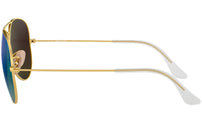 Aviator Flash Lenses RB3025 112/19 Matte Gold Green