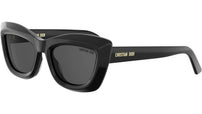 DiorMidnight B3I Black Cat Eye Sunglasses