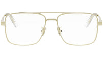 DiorCannageO A1U Gold Geometric Eyeglasses