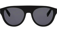 Tubogas Black Round Sunglasses