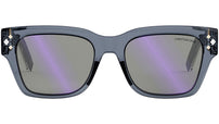 CD Diamond S2I Blue Geometric Sunglasses
