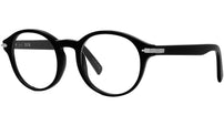 DiorBlackSuitO RI Black Round Eyeglasses