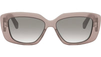 Triomphe Opaline Pink Rectangular Sunglasses