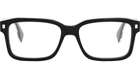 Fendi Black Rectangular Eyeglasses