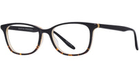 Cassady Black Rectangular Eyeglasses