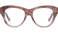 Anagram Brown Round Eyeglasses