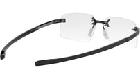 Flex Black Geometric Eyeglasses