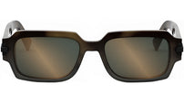 DiorBlackSuit S1I Coloured Havana Geometric Sunglasses