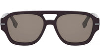 Fendigraphy Bordeaux Pilot Sunglasses