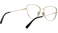 B.zero1 Yellow Geometric Eyeglasses