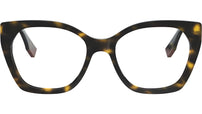 Fendi Way Havana Geometric Eyeglasses