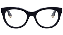 Fendi Way Blue Round Eyeglasses