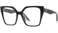 Fendi Way Black Square Eyeglasses
