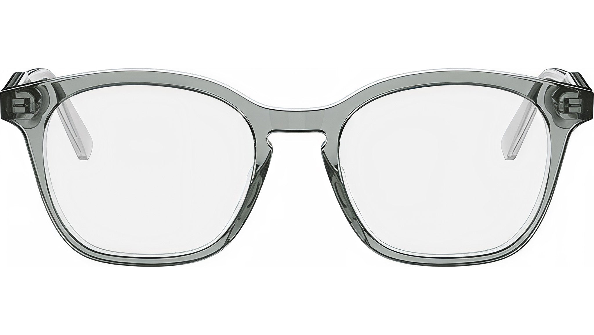 DiorBotanicaO S5I Grey Squared Eyeglasses
