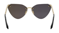 Serpenti Light Gold Cat Eye Sunglasses