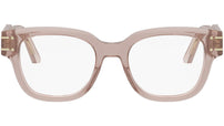 DiorSignatureO S6I Shiny Pink Squared Eyeglasses
