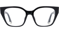 Fendi Way Black Rectangular Eyeglasses