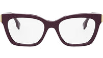 Fendi First Purple Square Eyeglasses