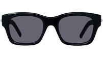 GV One Black Geometric Sunglasses