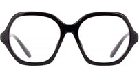 Slim Tortoise Geometric Eyeglasses