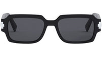 DiorBlackSuit XL S1I Black Rectangular Sunglasses