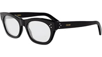 CELINE 3 Dots Black Cat Eye Eyeglasses