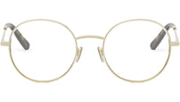 Mini CD O R6F Yellow Round Eyeglasses