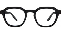 Tucker Black Round Eyeglasses