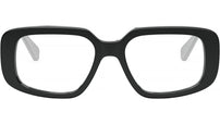 CELINE 3 Dots Black Rectangular Eyeglasses