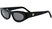 FF Diamonds Black Oval Sunglasses
