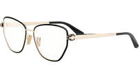 Serpenti Forever Black Cat Eye Glasses