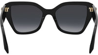 Serpenti Black Butterfly Sunglasses