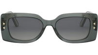 DiorPacific S1U Green Geometric Sunglasses