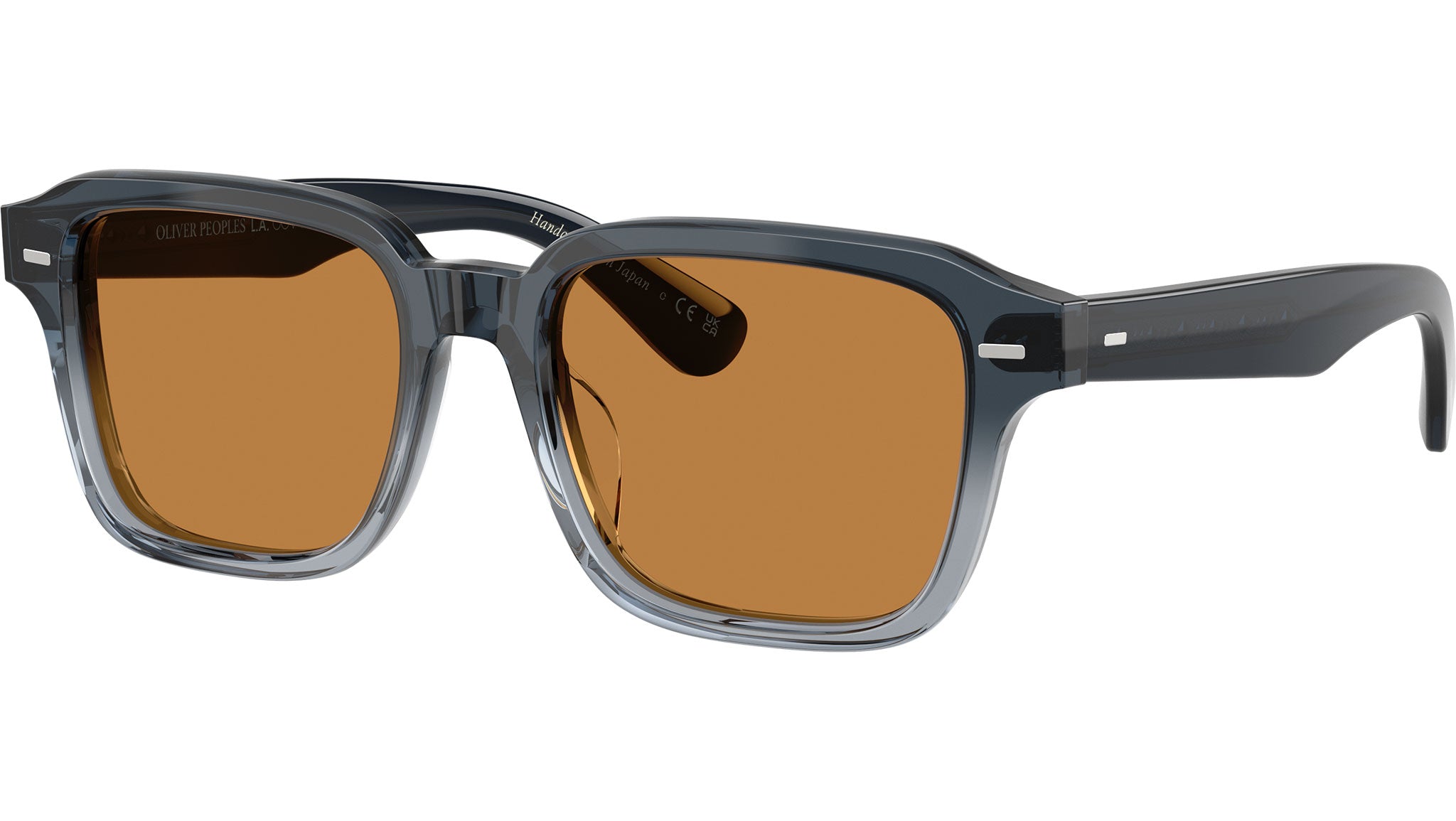 Oliver Peoples Finley 1993 Clip con montatura Oro e lenti Polarizzata G